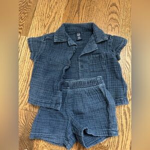 Baby gap blue set